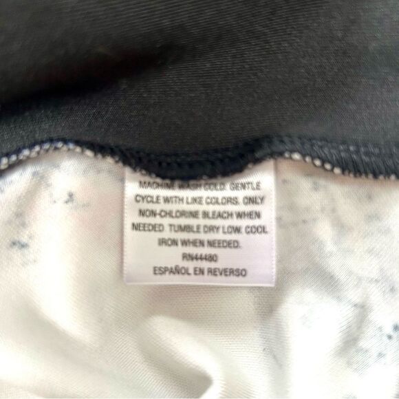 Bar‎ III sleeveless color block floral sheath dress zipper back woman’s size M - Picture 9 of 9